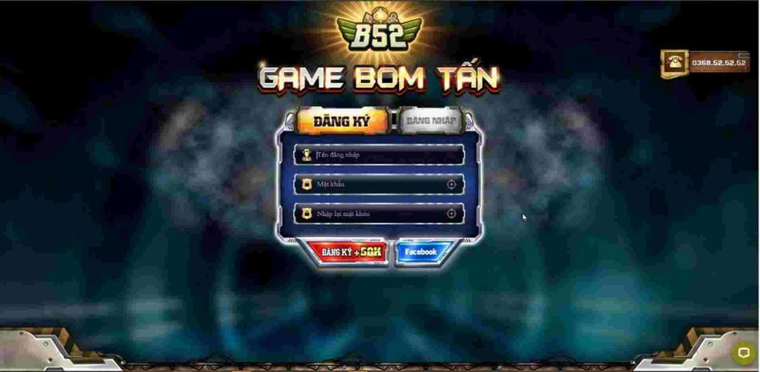 Review B52 game slot về giao diện 