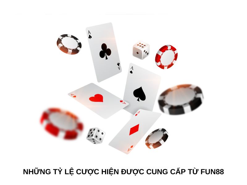 Những tỷ lệ cược hiện được cung cấp từ Fun88